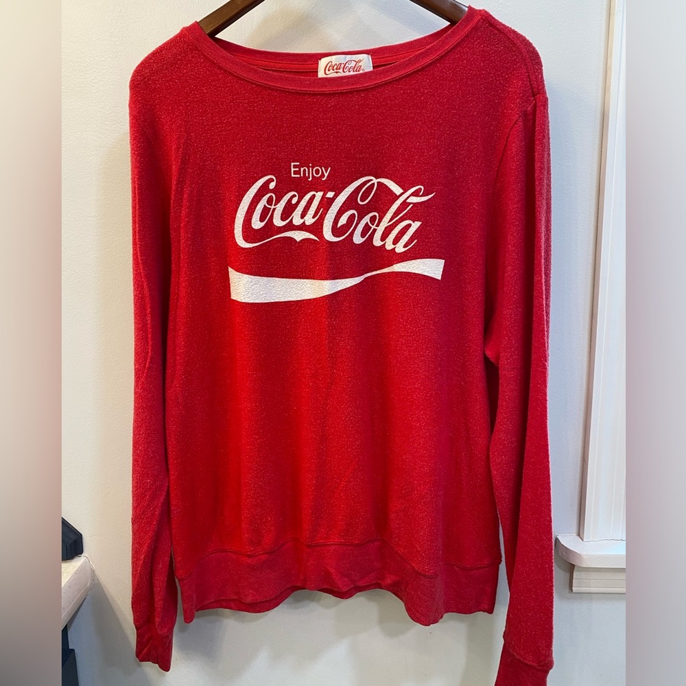 Coca-Cola Womens L Sweatshirt
